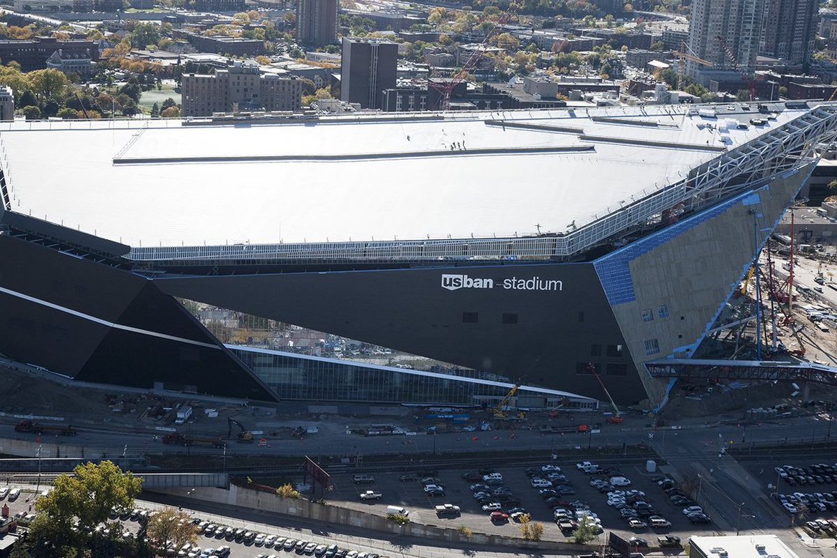 US Bank Stadium Steel Detailer